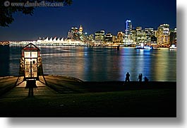 canada, canon, cityscapes, horizontal, houses, long exposure, nite, people, photographers, vancouver, water, photograph