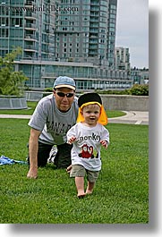 babies, canada, fathers, jacks, people, vancouver, vertical, photograph