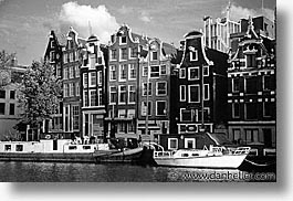 amsterdam, boats, europe, horizontal, photograph