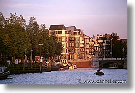 amsterdam, boats, europe, horizontal, waterways, photograph