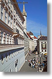 austria, buildings, crowds, europe, vertical, vienna, photograph