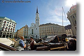 austria, buildings, drivers, europe, horizontal, lazy, vienna, photograph