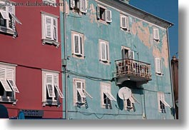 buildings, colorful, colors, cres, croatia, europe, horizontal, old, photograph