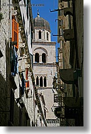 architectures, colorful, croatia, dubrovnik, europe, shutters, towers, vertical, photograph