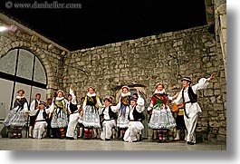 croatia, dancing, dubrovnik, europe, folk dancing, groups, horizontal, people, photograph