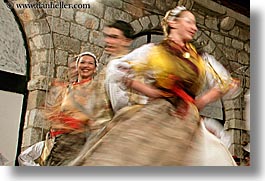 croatia, dancing, dubrovnik, europe, folk dancing, groups, horizontal, motion blur, people, photograph