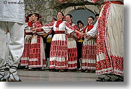 croatia, dance, dancing, dubrovnik, europe, folk dancing, horizontal, womens, photograph