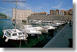 boats, croatia, dubrovnik, europe, harbor, horizontal, photograph