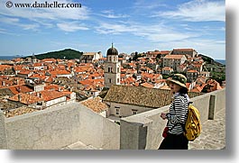 asian, cityscapes, croatia, dubrovnik, europe, horizontal, town view, townview, womens, photograph