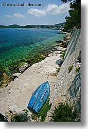 boats, croatia, europe, from, korcula, ocean, scenics, vertical, views, walls, photograph