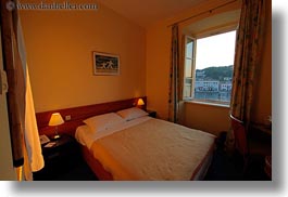 apoksiomen hotel, bedrooms, croatia, europe, horizontal, mali losinj, views, windows, photograph