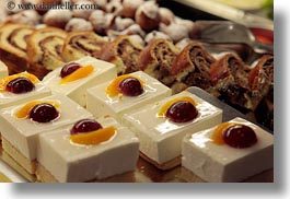 croatia, custard, desserts, europe, foods, horizontal, photograph