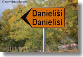 croatia, danielisi, europe, horizontal, signs, photograph