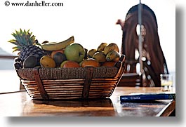 apples, bananas, baskets, croatia, europe, foods, fruits, horizontal, nostalgija, oranges, pineapple, photograph