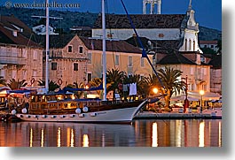 boats, croatia, europe, horizontal, nite, nostalgija, slow exposure, towns, water, photograph