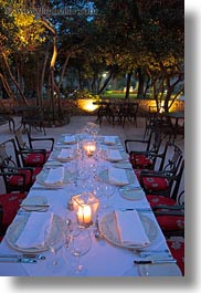 arbiana hotel, croatia, dining, europe, outdoors, rab, tables, vertical, photograph