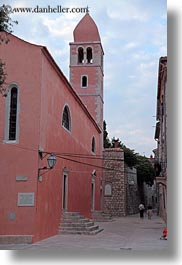 buildings, churches, croatia, europe, rab, religious, st john, structures, vertical, photograph