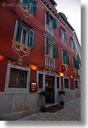 croatia, europe, exteriors, hotel villa angela oro, hotels, rovinj, vertical, photograph