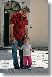 croatia, europe, men, split, toddlers, vertical, photograph