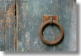 croatia, doors, europe, handle, horizontal, irons, miscellaneous, trogir, photograph