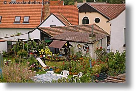 bohemia, czech republic, europe, gardens, horizontal, houses, photograph