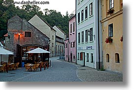 bars, cafes, cesky krumlov, czech republic, europe, horizontal, streets, photograph
