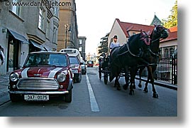czech republic, europe, horizontal, horses, mini, prague, streets, photograph