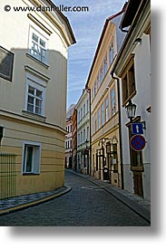 czech republic, europe, narrow, prague, streets, vertical, photograph