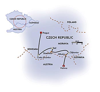 Map Of Europe Czech Republic