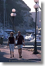 backlit, bonifacio, corsica, couples, europe, france, harbor, vertical, photograph