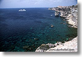 bonifacio, corsica, europe, france, horizontal, sea cliffs, seacliffs, photograph