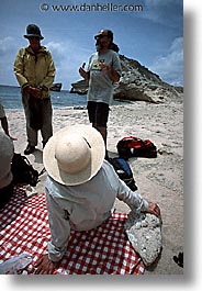 corsica, elaines, europe, france, hats, vertical, wt people, photograph
