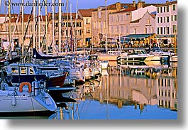 boats, europe, france, harbor, horizontal, ile de re, water, photograph