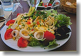 europe, foods, france, horizontal, ile de re, salad, photograph