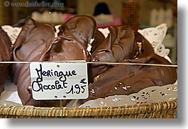 aix en provence, browns, chocolate, colors, desserts, europe, foods, france, horizontal, meringue, provence, photograph