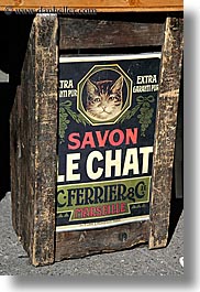 aix en provence, boxes, europe, france, french, provence, signs, soaps, vertical, photograph