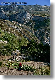 castellane, europe, farmers, france, mountains, provence, scenics, vertical, photograph
