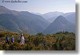 castellane, europe, france, hikers, horizontal, mountains, provence, scenics, photograph
