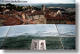 europe, fayence, france, horizontal, paintings, provence, towns, photograph