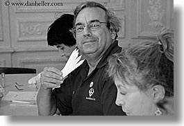 black and white, europe, france, grasse, horizontal, men, molinard, people, perfumerie, perfumes, provence, sniffing, photograph