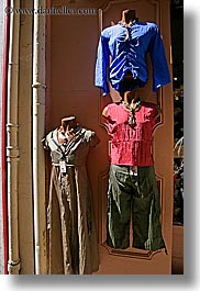 clothes, colorful, colors, display, europe, france, grasse, provence, vertical, photograph