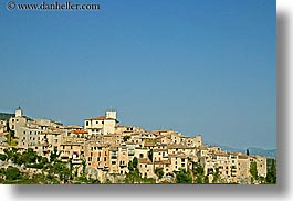 buildings, europe, france, grasse, hill town, horizontal, provence, structures, photograph