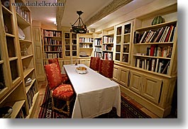 bastide moustiers, europe, france, horizontal, library, moustiers, provence, rooms, st marie, photograph