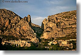 europe, france, horizontal, mountains, moustiers, provence, st marie, towns, photograph