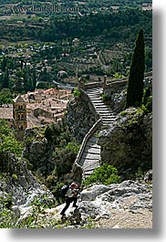 activities, europe, france, hikers, hiking, landscapes, moustiers, people, provence, scenics, st marie, vertical, photograph