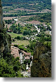 europe, france, moustiers, overlook, provence, scenics, st marie, towns, vertical, photograph