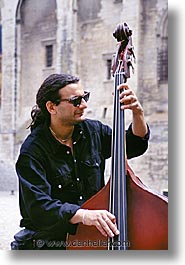bass, europe, france, people, players, provence, upright, vertical, photograph