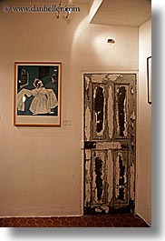 arts, doors, europe, france, modern, modern art, provence, seillans, vertical, photograph