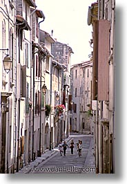 europe, france, provence, streets, tarascon, vertical, photograph