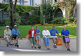 colorful, europe, france, groups, horizontal, people, provence, womens, photograph
